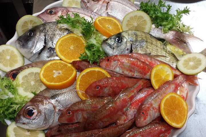 Sea View Sicilian Cooking Class & Taormina Market with Chef Mimmo