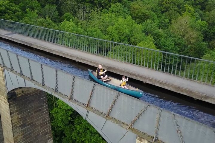 Canoe Trip Over the Pontcysyllte Aqueduct