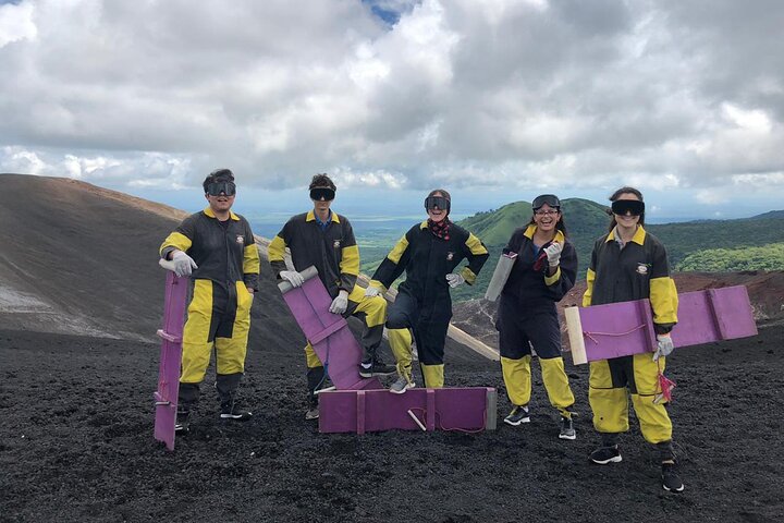 Cerro Negro and Volcano Sand Boarding from León