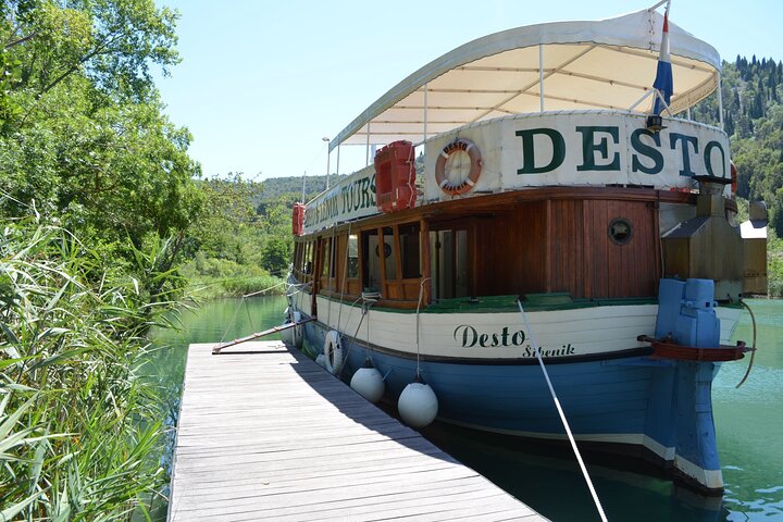 Krka Waterfalls National Park Boat Tour from Vodice