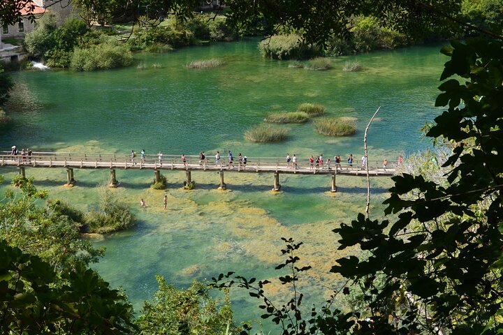Krka Waterfalls National Park Boat Tour from Vodice