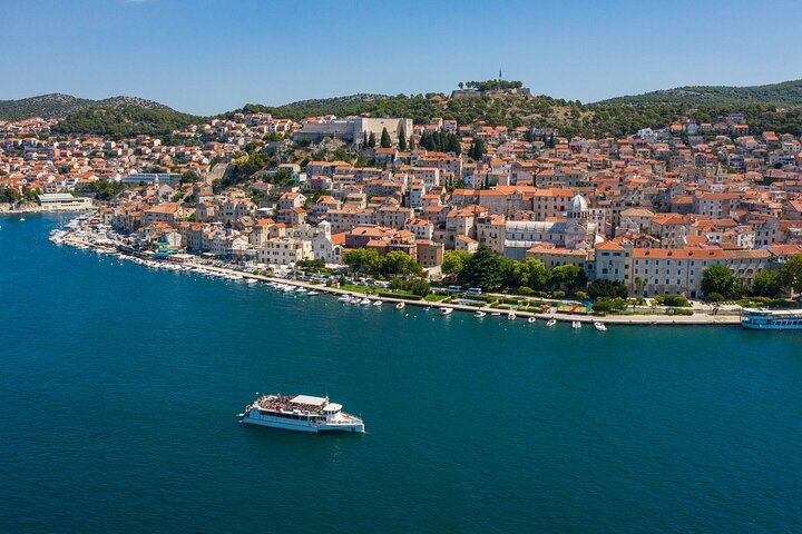 Krka Waterfalls National Park Boat Tour from Vodice