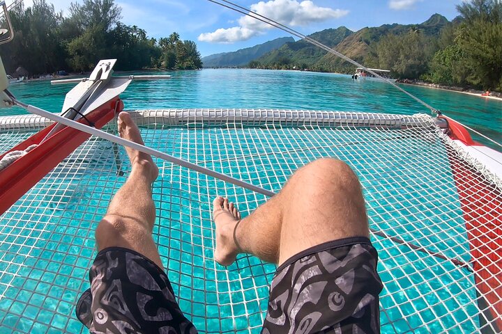 Half Day Tour : Moorea Snorkeling & Sailing on a Catamaran named Taboo