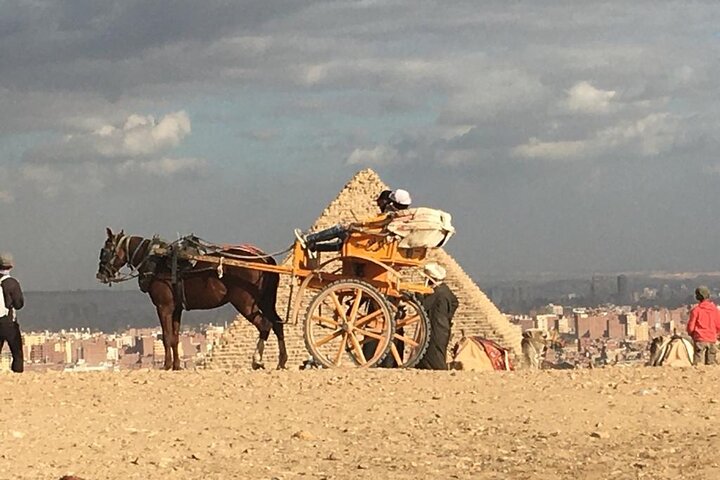 Cairo 8 Hour Private Tour of Pyramids & Grand Egyptian Museum