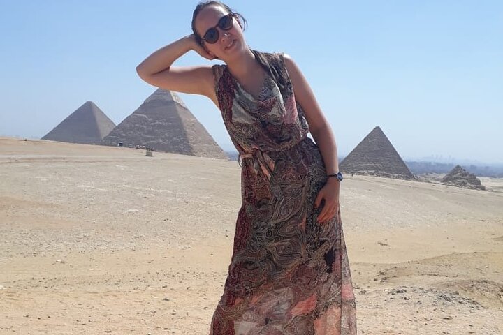 Cairo 8 Hour Private Tour of Pyramids & Grand Egyptian Museum