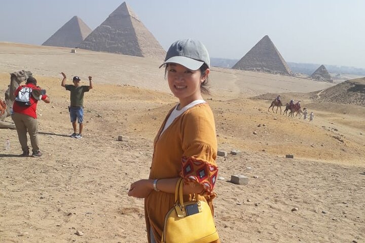 Cairo 8 Hour Private Tour of Pyramids & Grand Egyptian Museum
