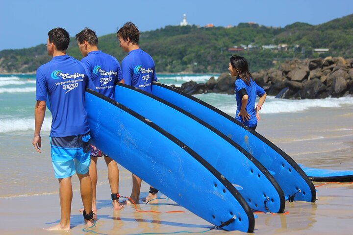 Award Winning Byron Bay Small Group Surf Lesson for Beginners
