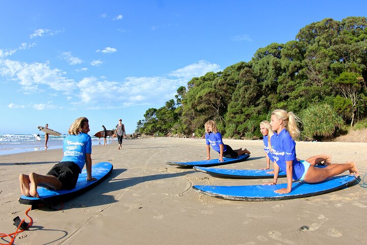 Award Winning Byron Bay Small Group Surf Lesson for Beginners