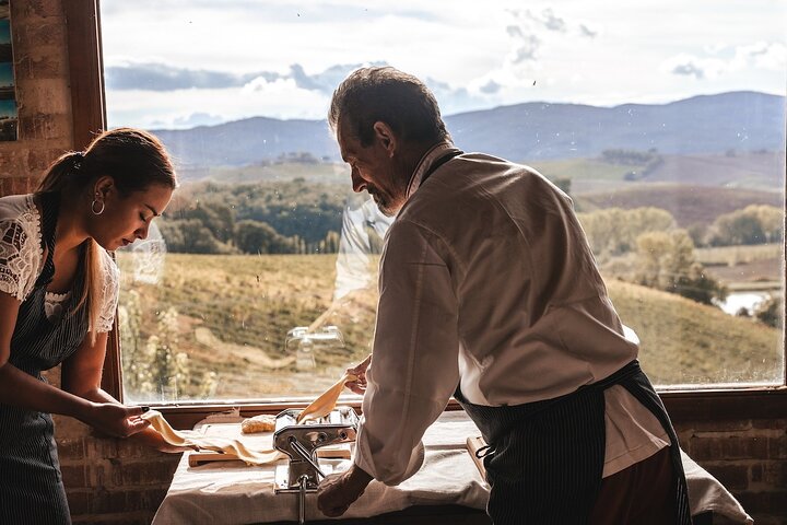 A Brunello Cooking Class with Vineyards View Winery