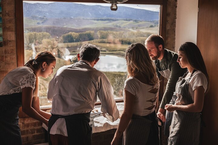 A Brunello Cooking Class with Vineyards View Winery