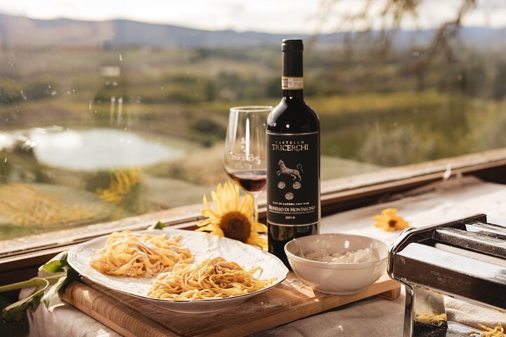 A Brunello Cooking Class with Vineyards View Winery