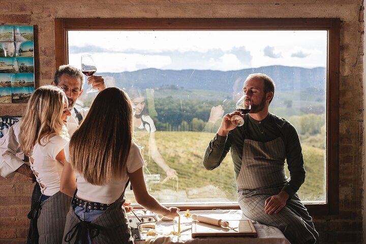 A Brunello Cooking Class with Vineyards View Winery