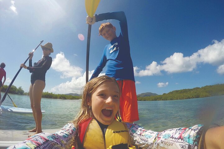 Magic Mangrove Paddle in Beef Island Lagoon