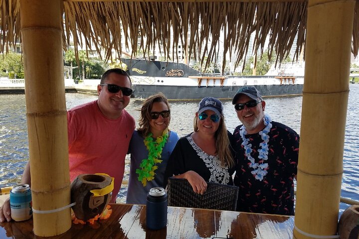 Tiki Boat - Downtown Tampa - The Only Authentic Floating Tiki Bar