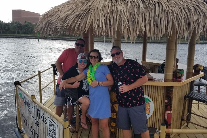 Tiki Boat - Downtown Tampa - The Only Authentic Floating Tiki Bar