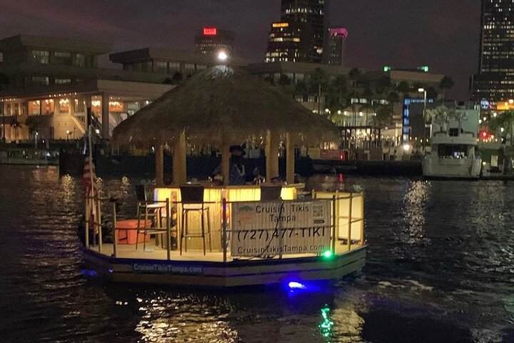 Tiki Boat - Downtown Tampa - The Only Authentic Floating Tiki Bar