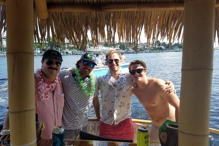 Tiki Boat - Downtown Tampa - The Only Authentic Floating Tiki Bar