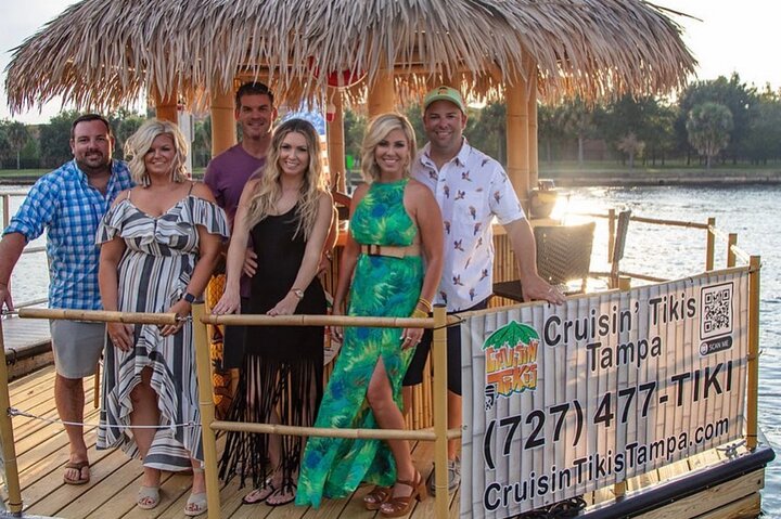 Tiki Boat - Downtown Tampa - The Only Authentic Floating Tiki Bar