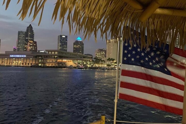 Tiki Boat - Downtown Tampa - The Only Authentic Floating Tiki Bar