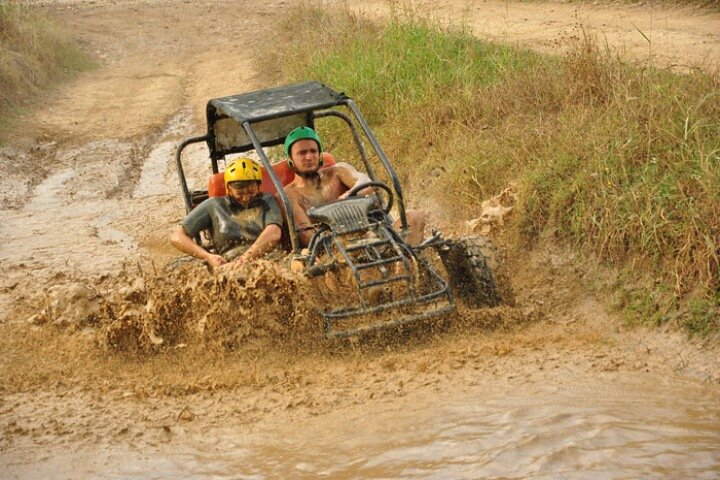 From Side: Rafting & Buggy Safari & Zipline with Lunch & Transfer