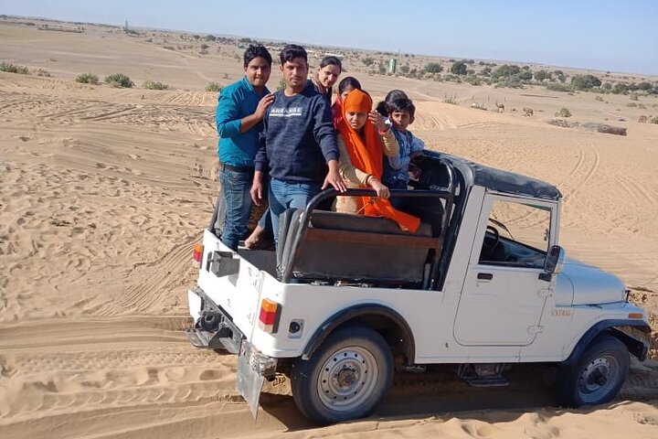 Desert Camp Stay 1 Night Package (Jeep+Camel+Hi-tea+Cultural Event+Dinner+B'Fast