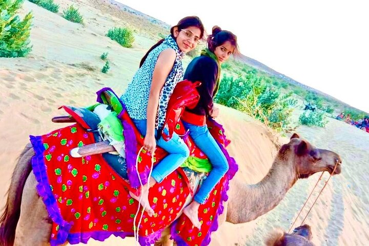 Desert Camp Stay 1 Night Package (Jeep+Camel+Hi-tea+Cultural Event+Dinner+B'Fast