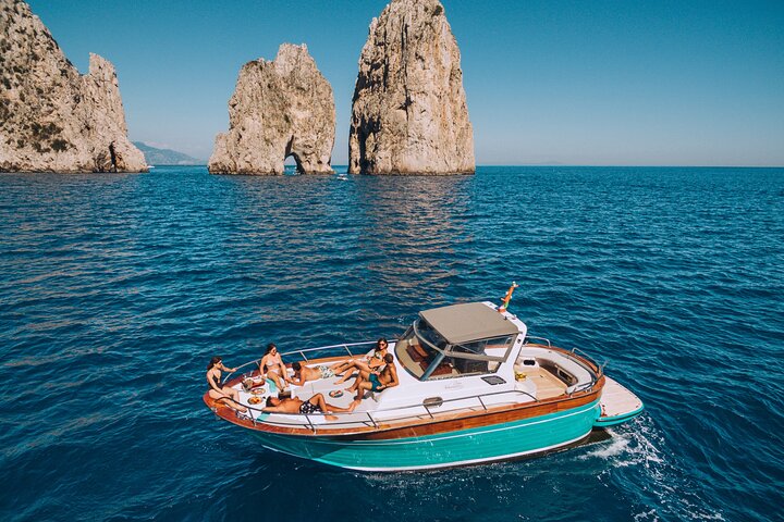 Capri Private Boat Tour from Sorrento, Positano or Naples