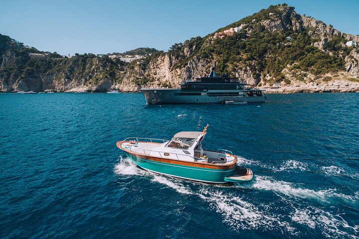 Capri Private Boat Tour from Sorrento, Positano or Naples