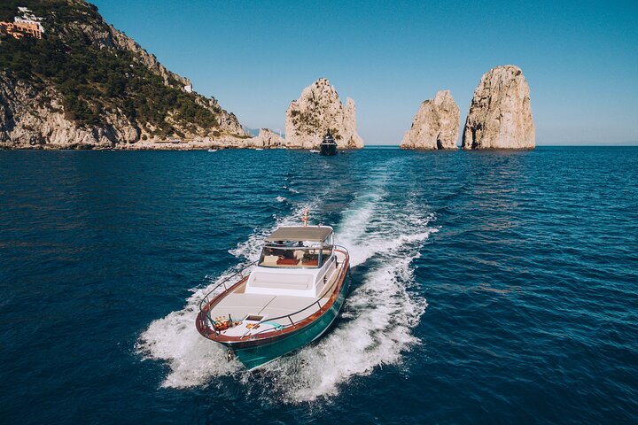 Capri Private Boat Tour from Sorrento, Positano or Naples