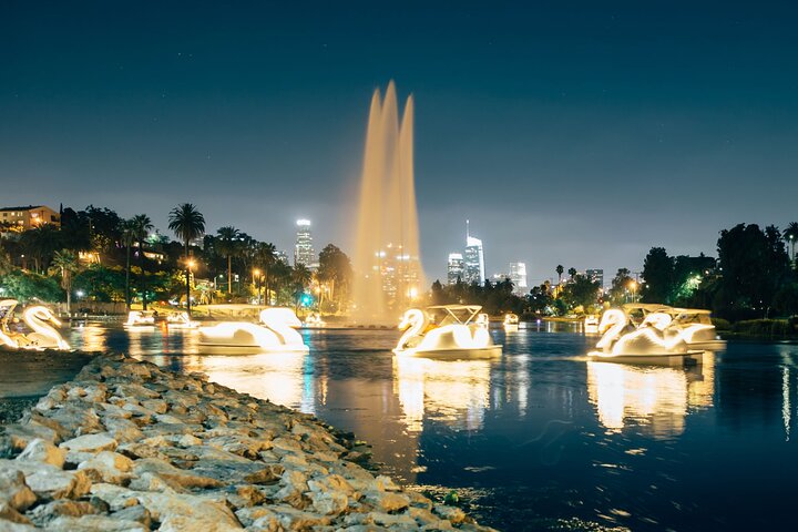 Swan Boat Rental in Echo Park