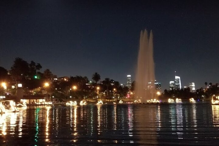 Swan Boat Rental in Echo Park