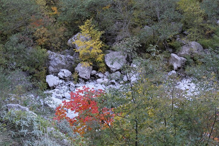 Vikos Gorge crossing hiking from Monodentri to Vikos village