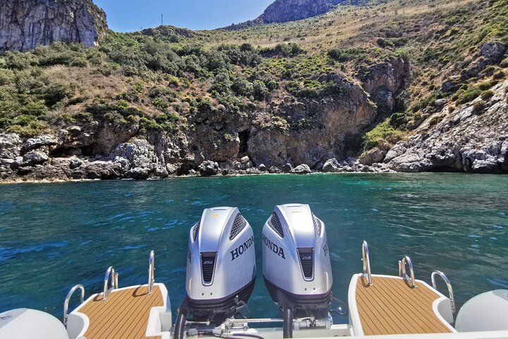 Full Day Boat Tour San Vito Lo Capo to Castellammare del Golfo