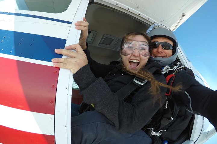 Coffs Harbour Ground Rush or Max Freefall Tandem Skydive on the Beach
