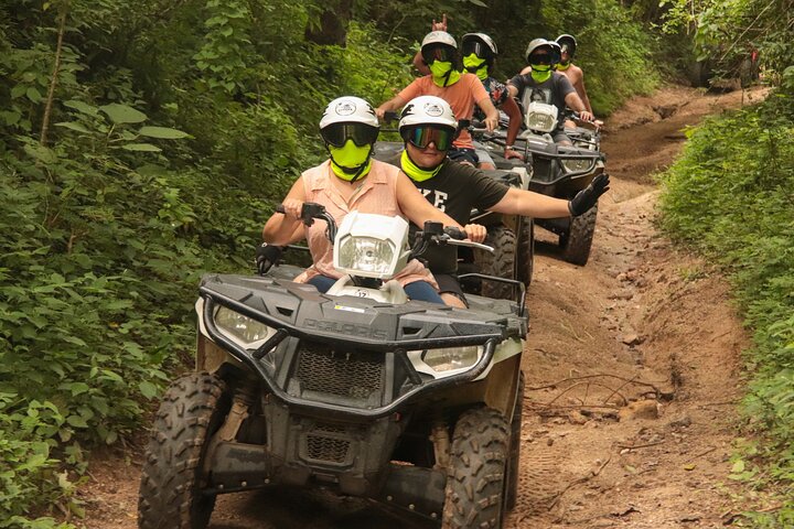 Jungle double ATV Tour "El Mirador" (ride tandem on ATV)