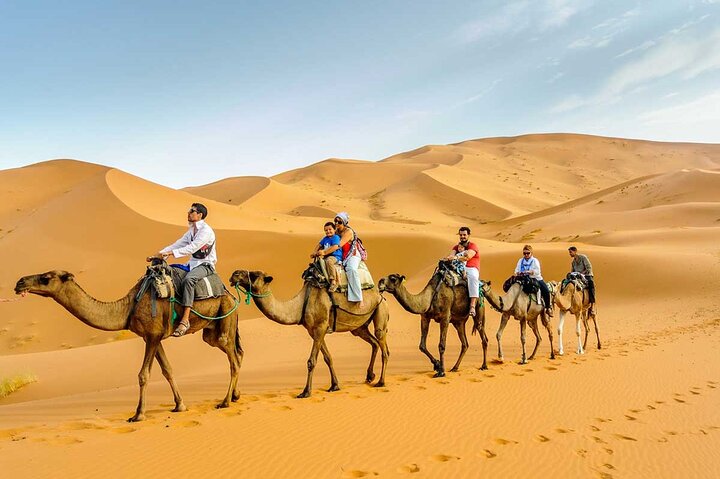 1 night Merzouga camel Trekking