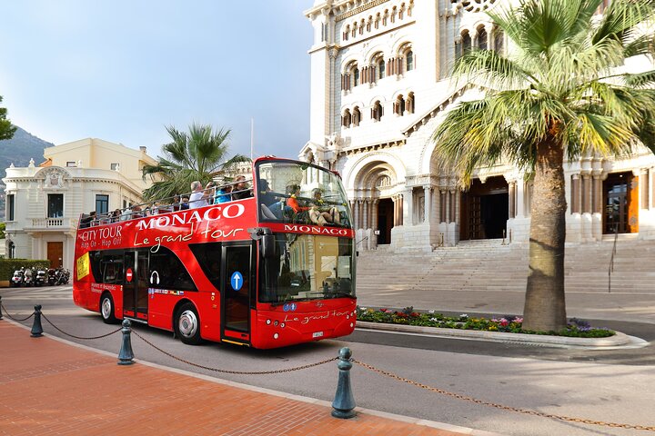 Monaco Hop on Hop Off Sightseeing Bus Tour