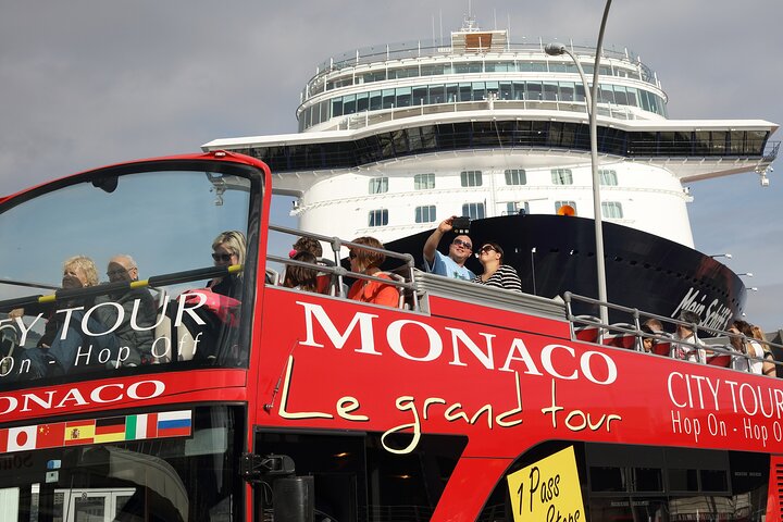 Monaco Hop on Hop Off Sightseeing Bus Tour