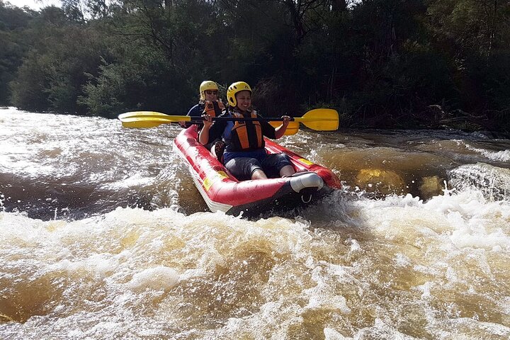 White-Water Kayaking on the Yarra River