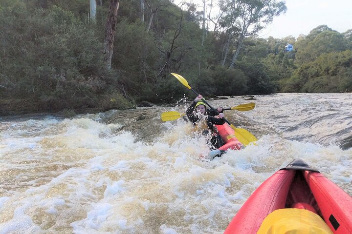 White-Water Kayaking on the Yarra River