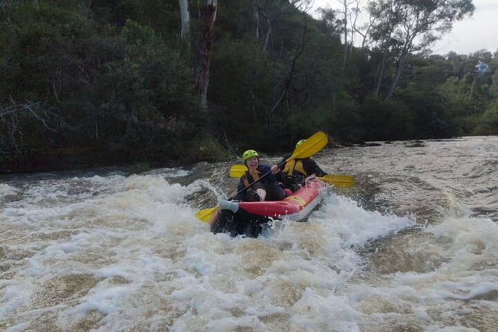 White-Water Kayaking on the Yarra River