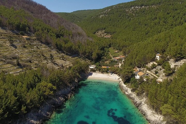 Korcula Island Mountain E Bike Private tour with lunch