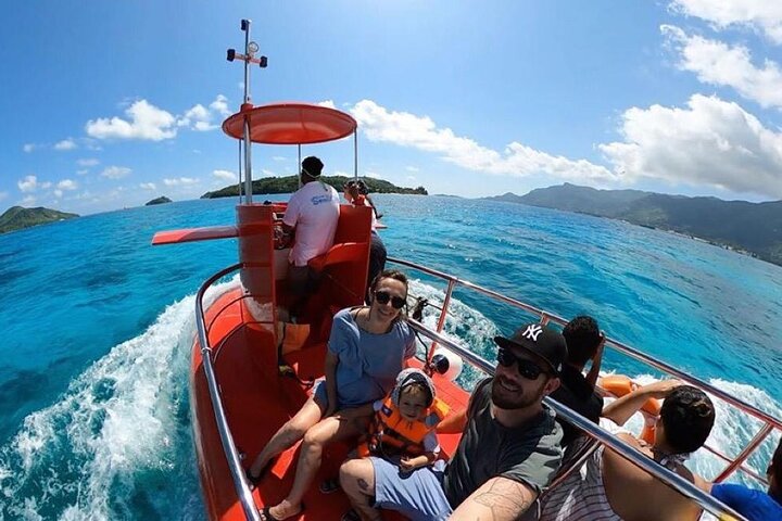 Semi Submarine Tour in Saint Anne Marine National Park