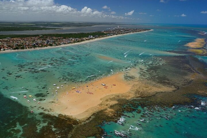 Catamaran trip to Areia Vermelha Island with transfer