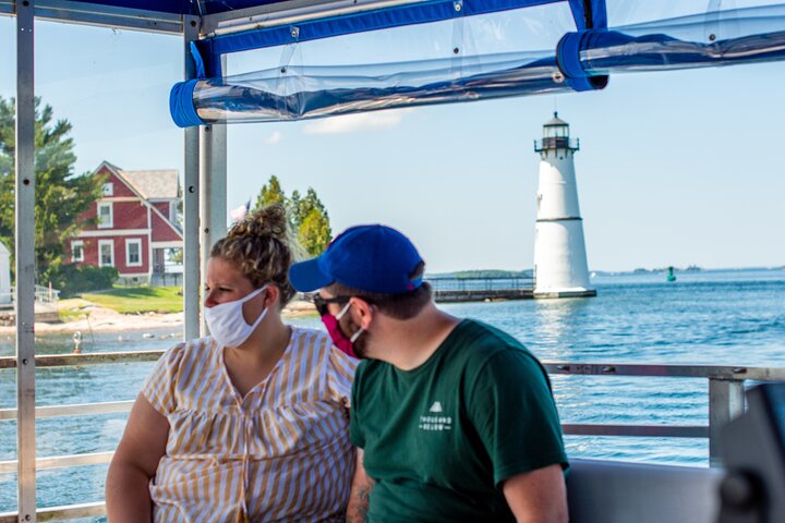St Lawrence River - Rock Island Lighthouse on a Glass Bottom Boat Tour
