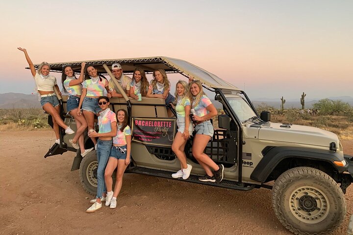 Sonoran Desert Jeep Tour at Sunset