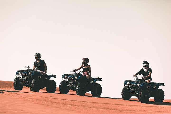 Dubai: Half-Day Desert Safari, Camels, Quad Bike & Refreshments