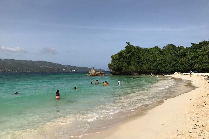 Adventure in the bay of samana and waterfall El limon from punta cana