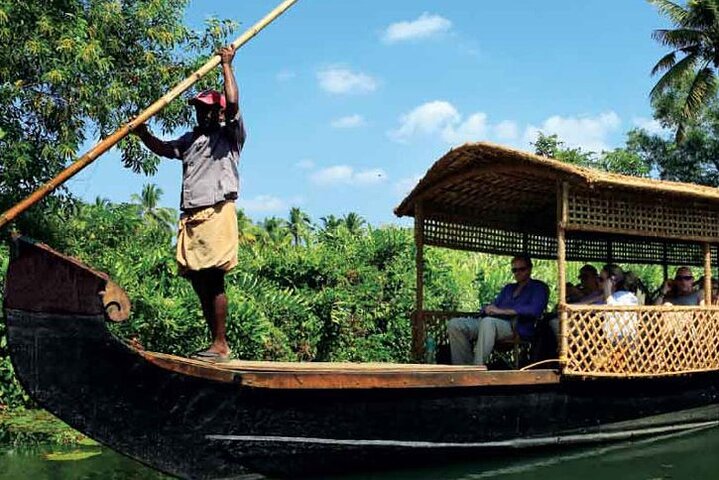 Cochin: Backwater Village Eco Boat Cruise with Lunch