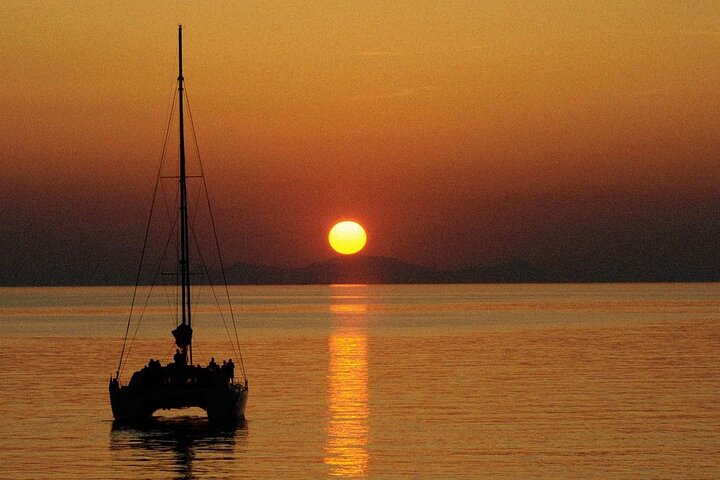 Premium Small-Group Catamaran Cruise with BBQ, Open Bar, Transfer